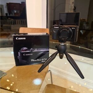 Canon PowerShot G7 X mark ii Compact Digital Camera - Black